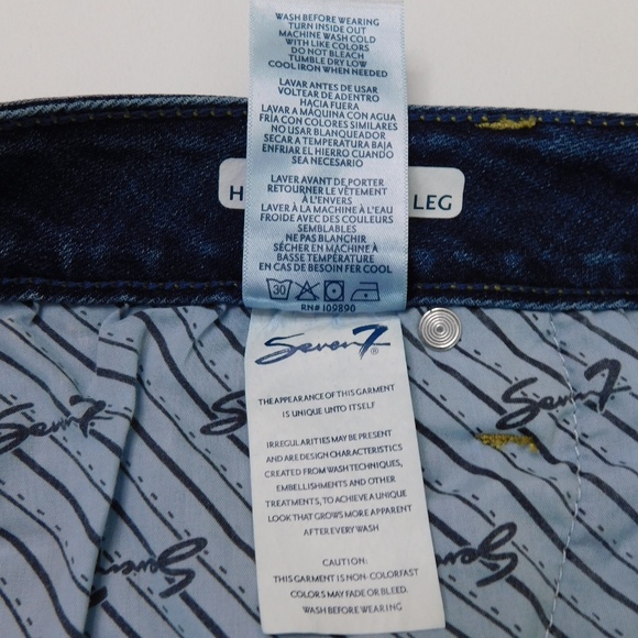 Seven7 Bella High Rise Wide Leg 18W - Picture 11 of 11